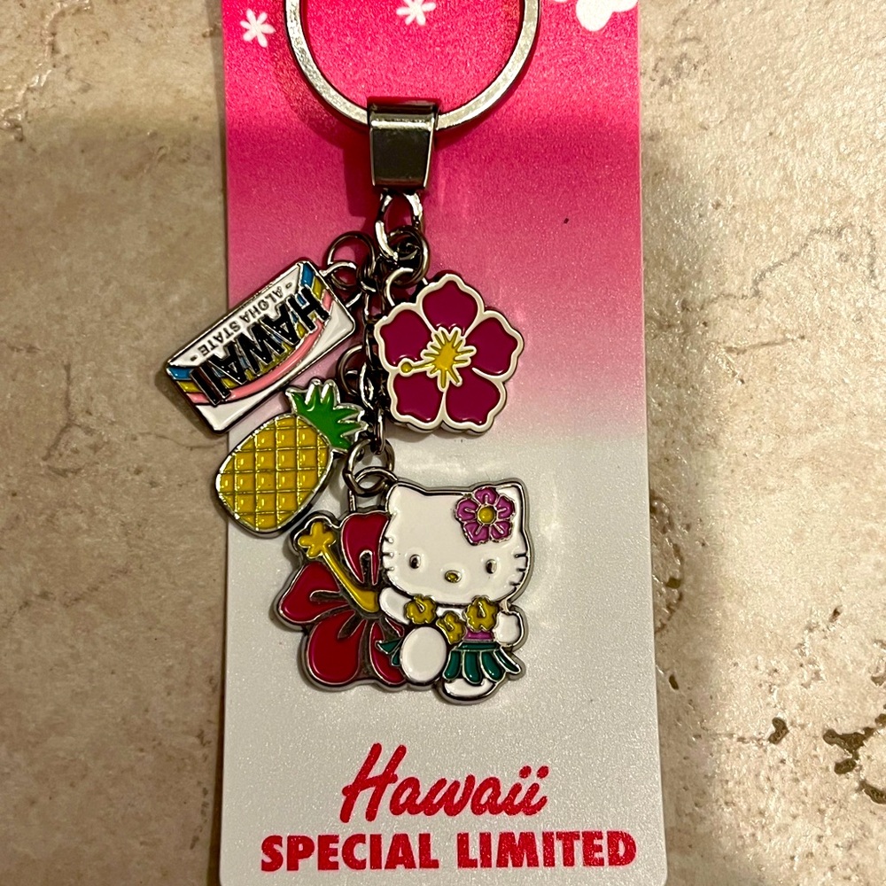 NWT Hello Kitty Keychain from Hawaii